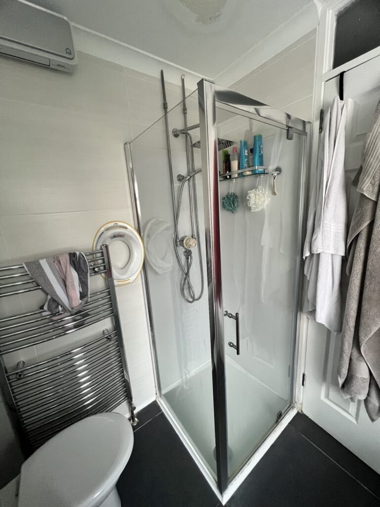 Original radiator and Shower